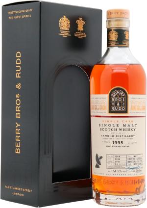 Tamdhu 27 year old Berry Bros Rudd Single Cask 1044 1995 Whisky 70cl 545 ABV