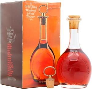 Wild Turkey Wedgwood Crystal Decanter 101 Kentucky Straight Bourbon Whiskey 100cl 505 ABV