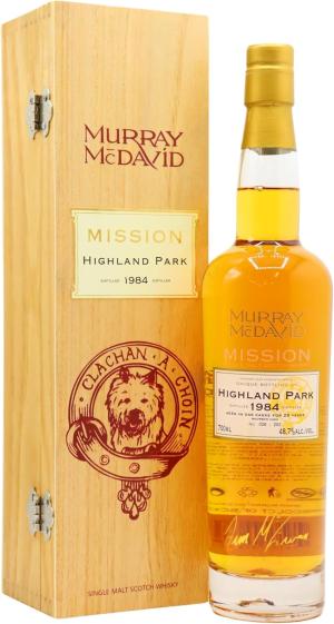 Highland Park 26 year old Murray McDavid Mission Cask Strength Single Malt Scotch 1984 Whisky 70cl 487 ABV