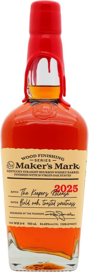 Makers Mark Wood Finishing Series The Keepers Release 2025 Kentucky Straight Bourbon Whisky 75cl 5465 ABV