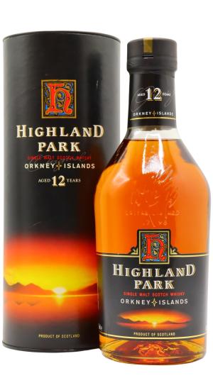 Highland Park 12 year old Single Malt Scotch Whisky 70cl 40 ABV 1990s Bottling