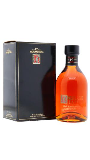 Highland Park 12 year old Single Malt Scotch Whisky 75cl 40 ABV 1980s Bottling 75cl