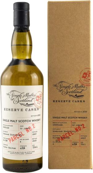 Linkwood Single Malts of Scotland Reserve Casks Parcel 22007 12 year old Whisky