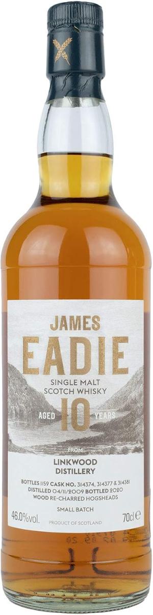 Linkwood James Eadie Small Batch Release 10 year old Whisky