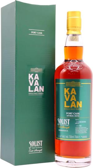 Kavalan Solist Port Single Cask 059A Whisky 70cl 586 ABV