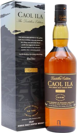Caol Ila 12 year old 2021 Distillers Edition Single Malt Scotch 2009 Whisky 70cl 43 ABV