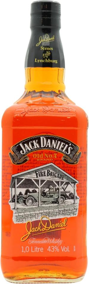 Jack Daniels Scenes From Lynchburg 12 Fire Brigade 1 Litre Whiskey 100cl 43 ABV