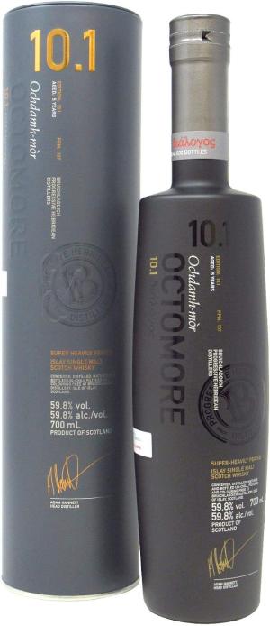 Octomore 101 Islay Single Malt 2013 5 year old Whisky 70cl 598 ABV