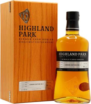 Highland Park 18 Year Old 2002 cask 4627 Single Cask Series London Edition No1