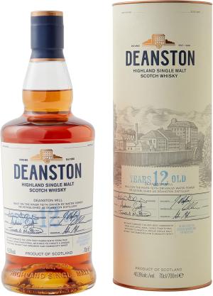 Deanston 12 Year Old Single Malt Scotch Whisky 463 vol 70cl Creamy malty and sweet Scottish Whisky Highland Single Malt Whisky