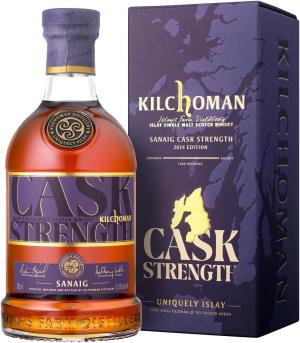 Kilchoman Sanaig Cask Strength Islay Single Malt Scotch Whisky 578 ABV 70cl Non Chill Filtered No Added Colour