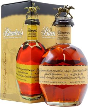 Blantons Original Single Barrel Whiskey 70cl 465 ABV
