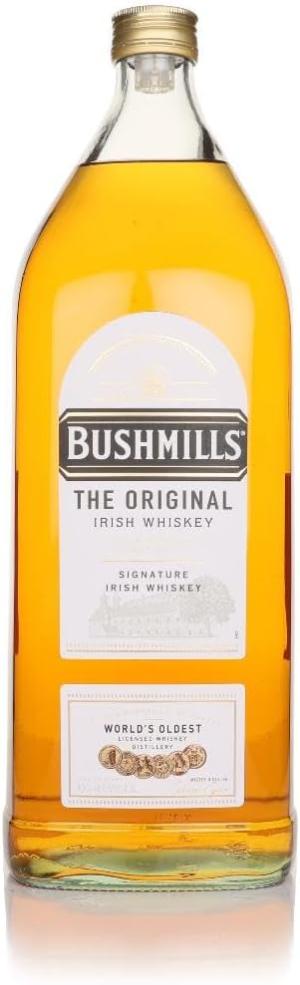 Bushmills Original Irish Whiskey 40 ABV 45L AwardWinning Triple Distilled Smooth Honey Vanilla Fruity Notes Large Bottle Gift