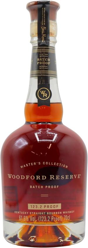 Woodford Reserve Masters Collection 1232 Batch Proof Whiskey 70cl 616 ABV