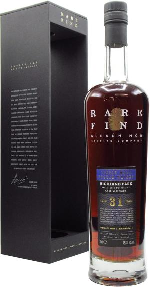 Highland Park Gleann Mor Rare Find Single Cask 1988 31 year old Whisky 70cl 458 ABV