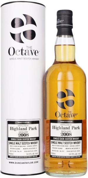 Highland Park 15 Year Old 2008 cask 5040474 The Octave Duncan Taylor