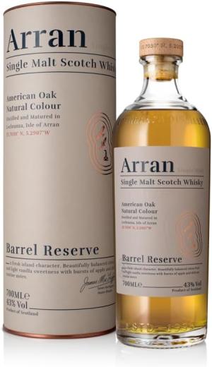 Arran Barrel Reserve Single Malt Whisky 70cl 43 ABV Premium Single Malt Scotch Isle Of Arran