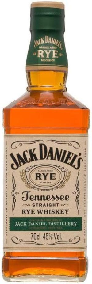 Jack Daniels Tennessee RYE Straight Rye Whiskey 4500 070 Liter