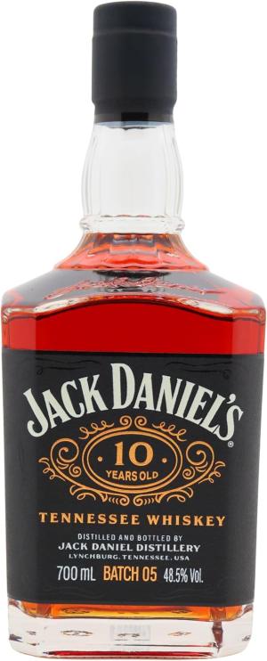 Jack Daniels 10 year old Batch 05 Tennessee Whiskey 70cl 485 ABV