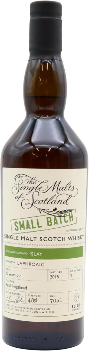 Laphroaig Single Malts Of Scotland Small Batch 2015 10 year old Whisky 70cl 48 ABV