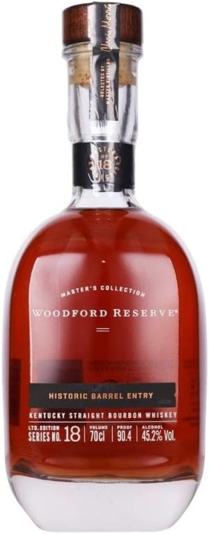 Woodford Reserve Historic Barrel Entry Masters Collection Kentucky Straight Bourbon Whiskey 70cl 452