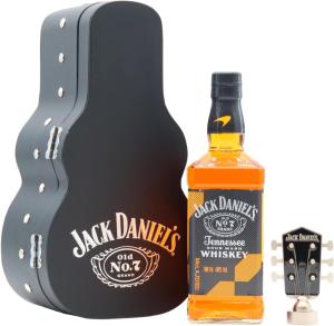 Jack Daniels Old No 7 McLaren Formula 1 Team 2023 Edition Tennessee Whiskey 70cl 40 ABV Guitar Case