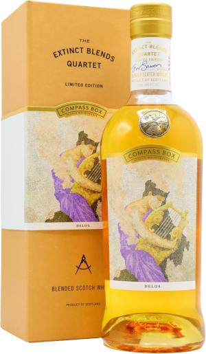 Compass Box Extinct Blends Quartet Delos Whisky 70cl 49 ABV