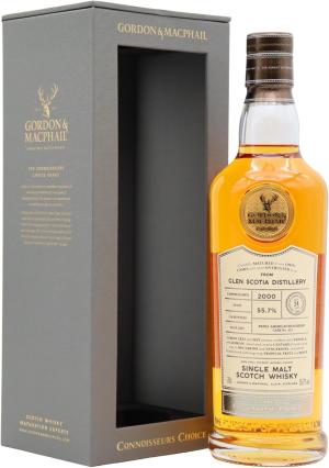 Glen Scotia Connoisseurs Choice Single Cask 3272000 24 year old Whisky 70cl 557 ABV