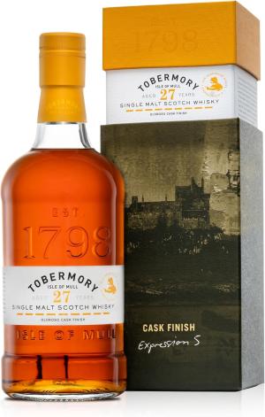 Tobermory 27 Year Old Hebridean Series Single Malt Scotch Whisky 70cl 531 Rich With Notes of Fruits And Spice