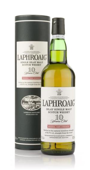 Laphroaig 10 Year Old Original Cask Strength 2000s 557 Single Malt Whisky