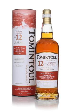 Tomintoul 12 Year Old 2012 Oloroso Sherry Cask Single Malt Whisky