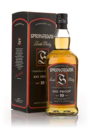 Springbank 10 Year Old 100 Proof 2000s Single Malt Whisky