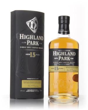 Highland Park 15 Year Old Pre 2017 Single Malt Whisky