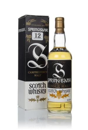 Springbank 12 Year Old 1980s Single Malt Whisky