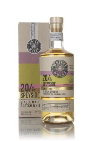 Whisky Works Speyside 20 Year Old Single Malt Whisky