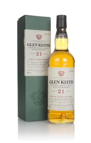 Glen Keith 21 Year Old Secret Speyside Collection Single Malt Whisky