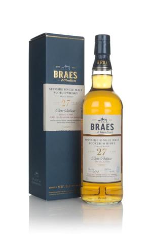 Braes of Glenlivet 27 Year Old Secret Speyside Collection Single Malt Whisky