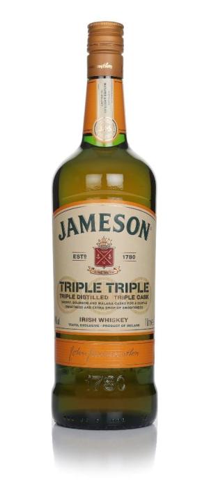 Jameson Triple Triple Irish Whiskey 1L Blended Whiskey