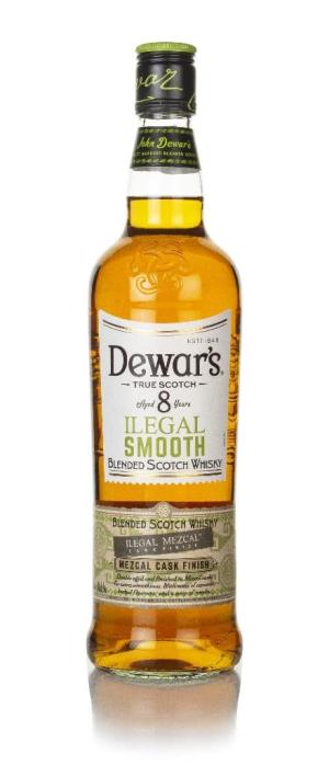 Dewars 8 Year Old Ilegal Smooth Blended Whisky