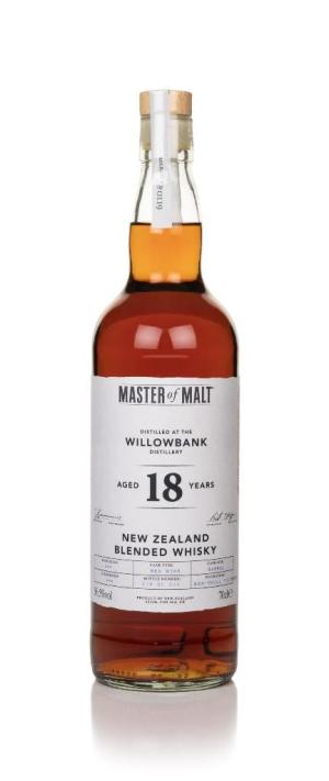 Willowbank 18 Year Old Master of Malt Blended Whisky