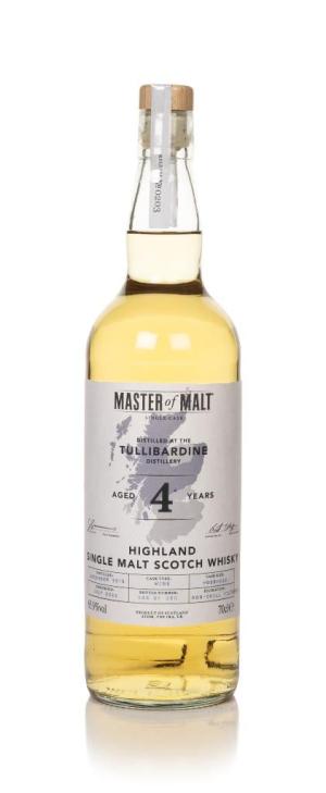 Tullibardine 4 Year Old 2018 Single Cask Master of Malt Single Malt Whisky