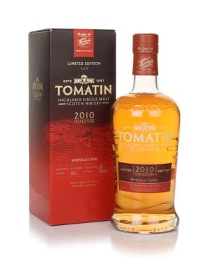 Tomatin 12 Year Old 2010 Italian Collection Marsala Cask Single Malt Whisky