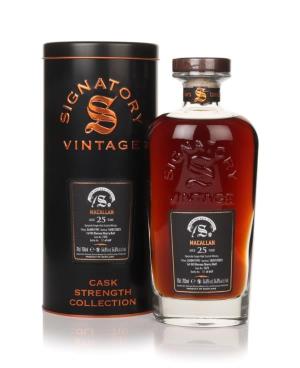 Macallan 25 Year Old 1997 cask 123 Cask Strength Collection Sign Single Malt Whisky