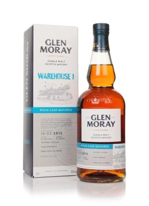 Glen Moray 8 Year Old 2015 Rioja Matured Warehouse 1 Single Malt Whisky