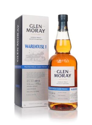 Glen Moray 11 Year Old 2012 Peated Rioja Finish Warehouse 1 Single Malt Whisky