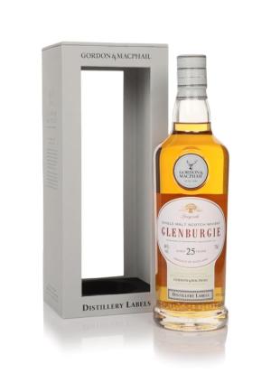 Glenburgie 25 Year Old Distillery Labels Gordon MacPhail Single Malt Whisky