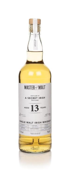 A Secret Irish Distillery 13 Year Old 2005 Master of Malt Single Malt Whisky