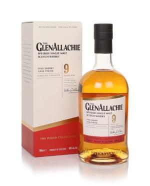 GlenAllachie 9 Year Old Fino Sherry Cask Finish The Wood Collection Single Malt Whisky