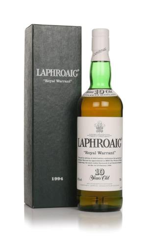 Laphroaig 10 Year Old Royal Warrant 1994 Single Malt Whisky