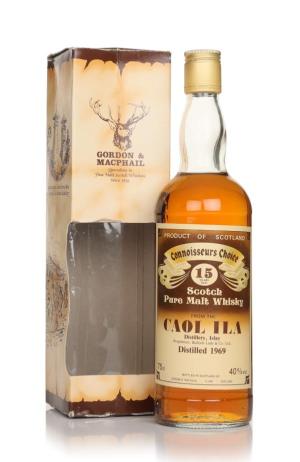 Caol Ila 15 Year Old 1969 Connoisseurs Choice Gordon MacPhail Single Malt Whisky
